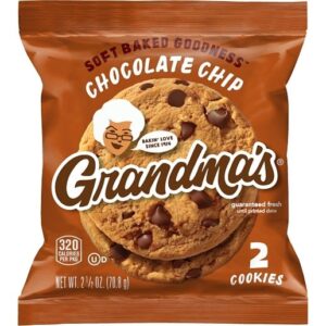 Grandma's Soft Baked Chocolate Chip Cookies 2 pack 12ct